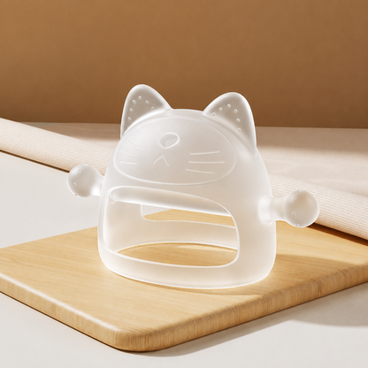 LittleSoul Silicone Kitten Teething Glove